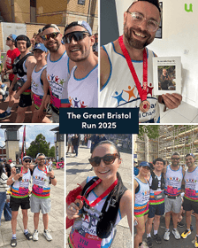 Usay Compare team at the Great Bristol Run