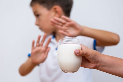 Kid refusing to drink milk