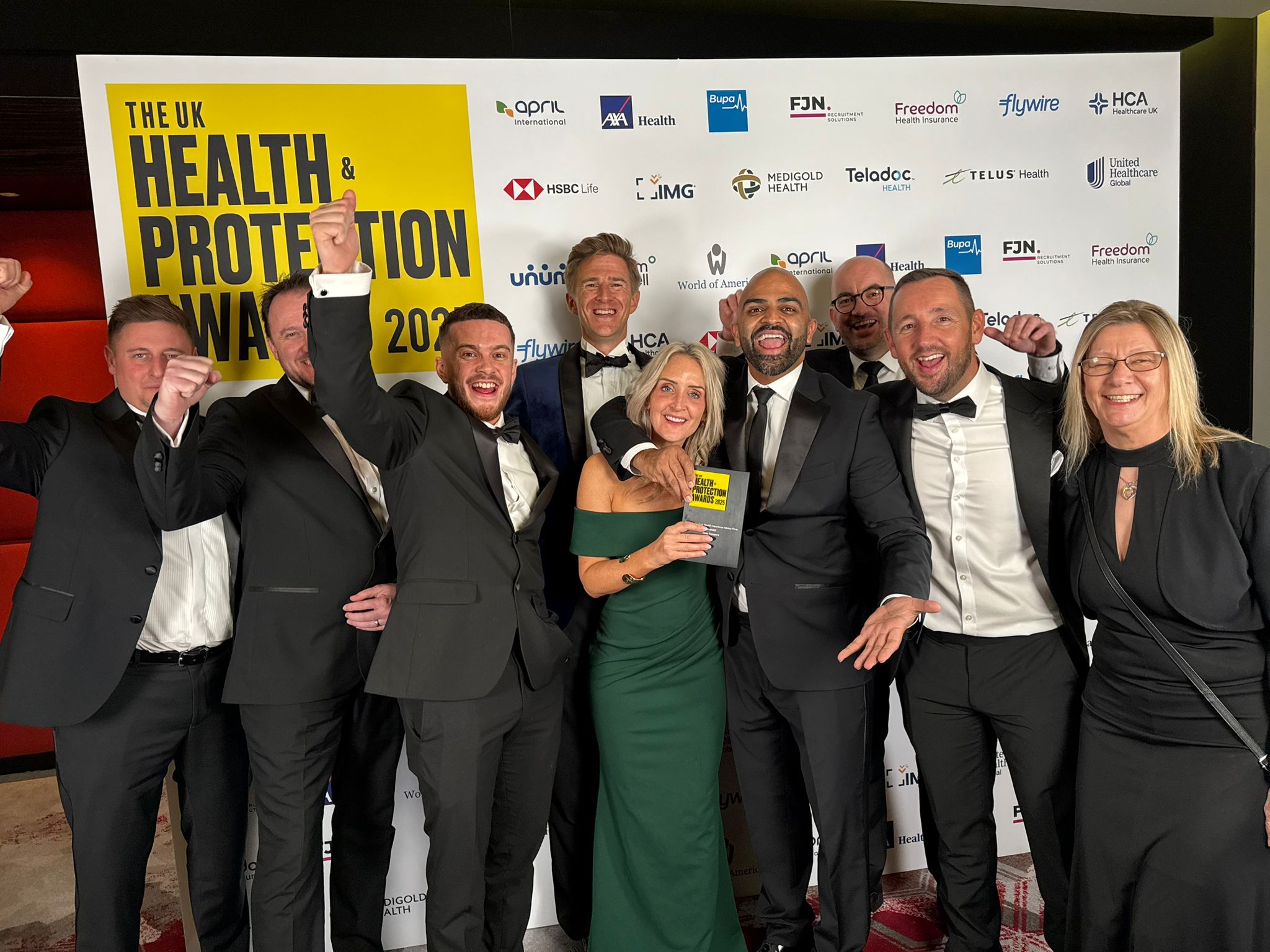 We won 'Best Individual Health Advice Firm at The UK Health & Protection Awards
